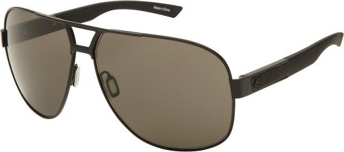 Fox the moter sunglasses matte black frame warm grey motocross 2013