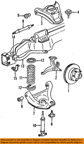 Gm oem front-lower ball joint 19122185