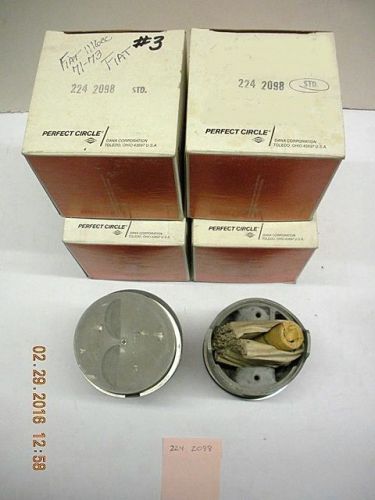 Fiat 128 1116cc pistons &amp; rings 80mm std.