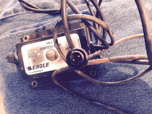 Lowrance eagle sb-2 transducer switch box working