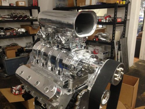 Blower shop ls1 ls2 ls6 cathedral port billet blower manifold polished w studs