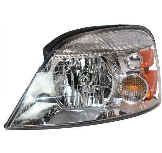 Fo2502203c new headlight lamp driver left side clear lens halogen lh hand