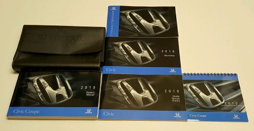 2010 honda civic owners manual v4 1.8l 2.0l si exl ex lx dx manual auto transmis