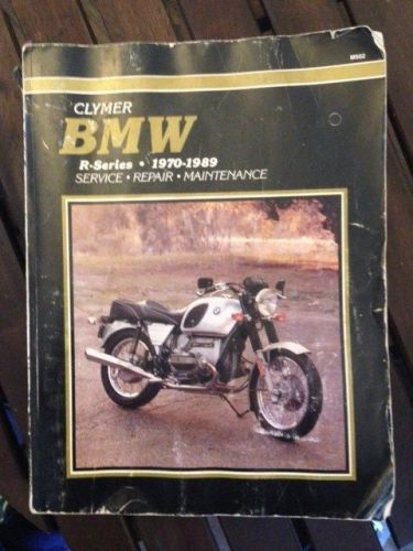 Bmw r-series 1970-1989 clymer motorcycle repair manual