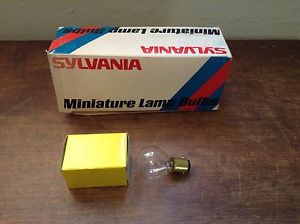 Vintage sylvania no. 312 miniature 32343-0 lamp light  nos nib bulbs car truck