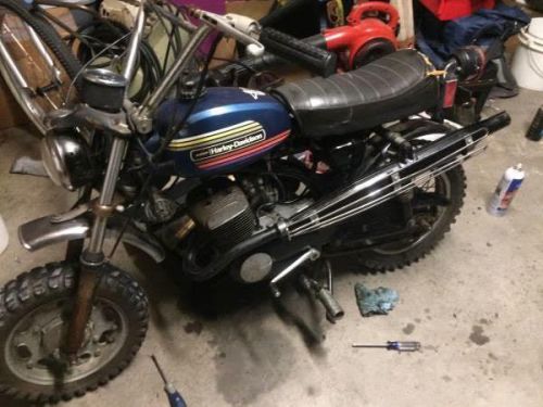 Harley davidson 1974 x90 amf shortster