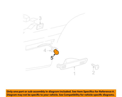 Gm oem-side marker light bulb 9441837