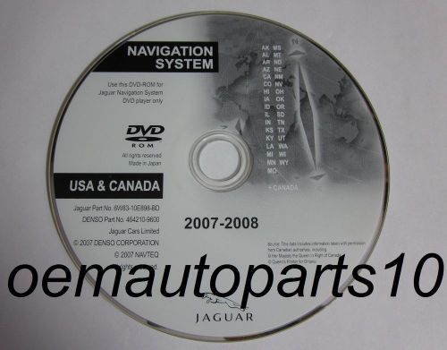 2007 2008 2009 jaguar xk series xkr &amp; xk8 navigation dvd west