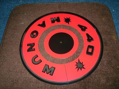 1967 1968 dodge coronet 440 magnum air cleaner decal pr