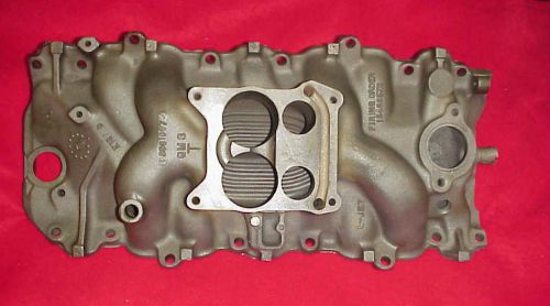 69 396 427 chevelle camaro nova chevy intake manifold bbc 3931067 e-13-9