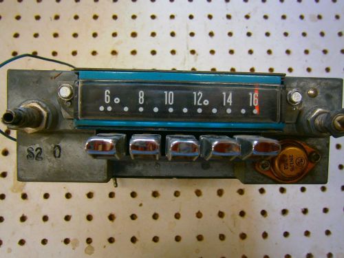 1963 ford galaxie factory oem am radio 3tmf