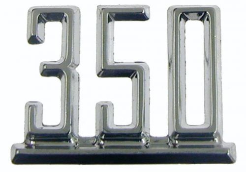 1967 chevrolet camaro 350 fender emblem (1)