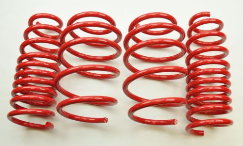 1.5&#034;/1.2&#034; drop red suspension lowering springs kit fits hyundai genesis coupe