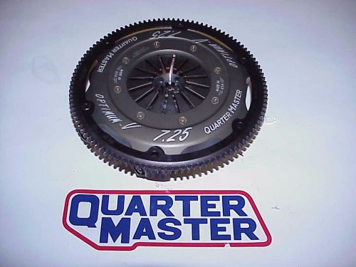 Quartermaster 7-1/4&#034; optimum triple clutch w/ new premium 10 coarse spline discs