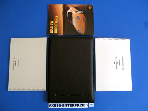 94 - 1994 porsche 968 coupe cabriolet owners manuals driver books pouch set j152