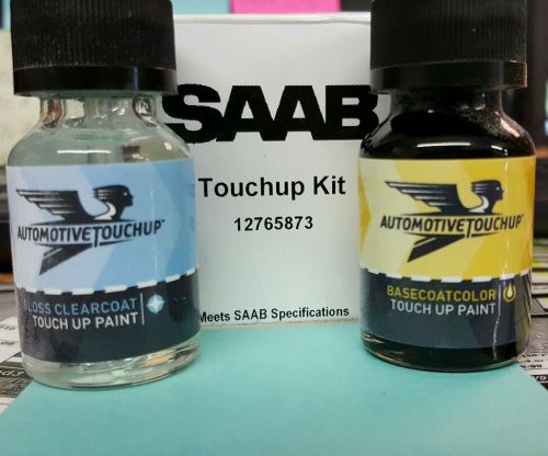 New saab touch-up paint (code 298) (jet black) 12765873 9-3 9-4x 9-5