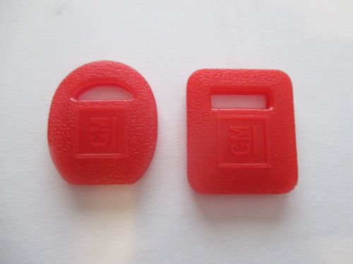 Holden red plastic key covers new hq hj hx torana ta lj lh lx chev camaro