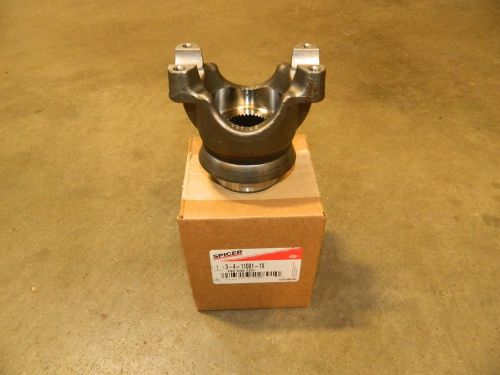 Dana 80 3-4-11081-1x yoke 37 spline 1410 series u-joint ford dodge rear pinion