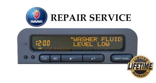 Saab 93 95 sid2 siu information display radio 5263223 - pixel repair service fix