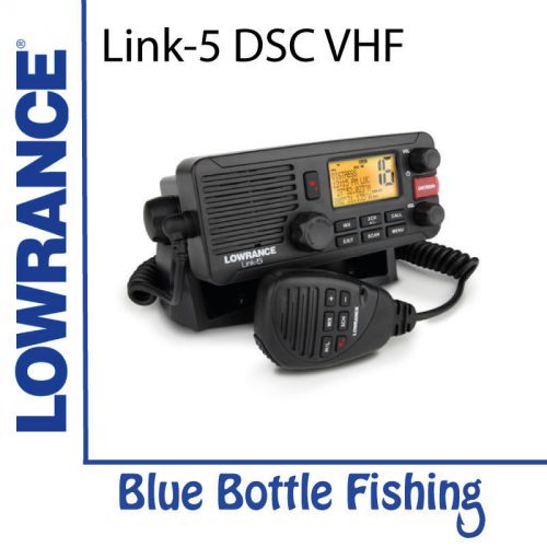 Lowrance vhf marine radio - link-5