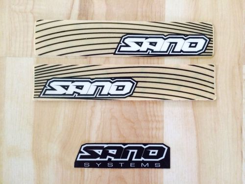 Sano swingarm stickers clear pitbike motocross bbr ssr pitster minibike moto crf