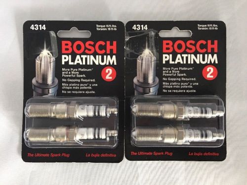 Bosch 4314 platinum 2 spark plugs torque 15 ft. lbs. (set of 4)