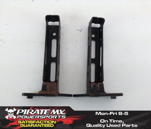 Polaris outlaw 450 mxr 525 525s footpegs foot pegs #58 2008