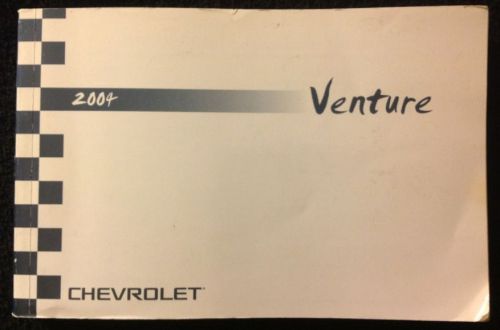 2004 chevrolet venture owner&#039;s manual