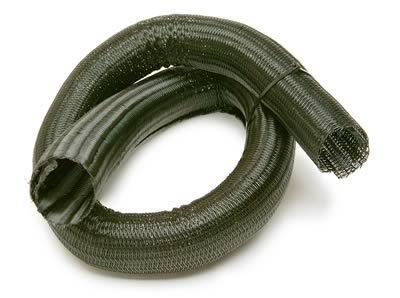 Painless wiring protective sleeve powerbraid wire wrap black 2" dia 4 ft. len ea