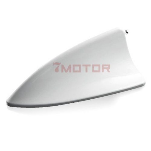 Ivory white shark fin roof mount aerial dummy antenna decor for dodge ram1500 7m