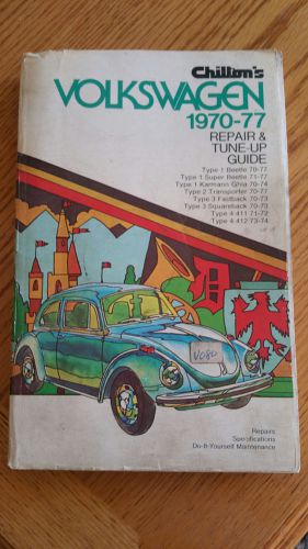 ~~~ chillton&#039;s volkswagen 1970-77 repair &amp; tune-up guide ~~~