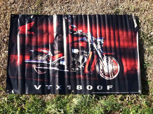 Honda vtf1800f banner 60&#034; x 36&#034; ( 5&#034; x 36&#034;) cruiser motorcycle