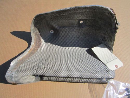 Porsche 911 carrera 01 convertible 996 passenger rear heat shield r right 64,111