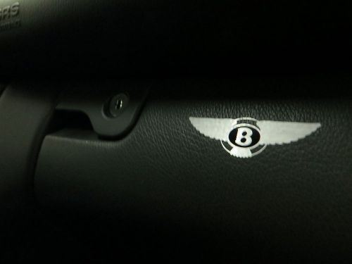 2pcs dashboard badge decal sticker bentley *logo* (black label)