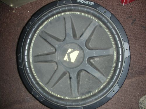 Kicker comp c15 15&#034; single car stereo 10c154 speaker subwoofer sub woofer 500w