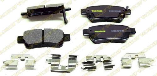 Monroe dx1088 brake pad or shoe, rear-monroe dynamics brake pad