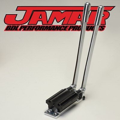 Jamar performance dual upright handle billet aluminum steering brake- dune buggy