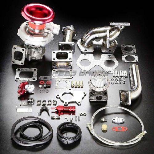 Fc3s t04e stage ii turbo charger manifold upgrade kit boost for 86-91 mazda rx7