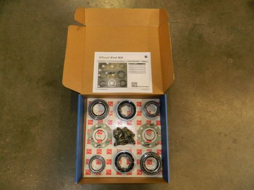 Complete dual rear wheel hub master bearing kit 2003+ dodge dually 11.5 aam