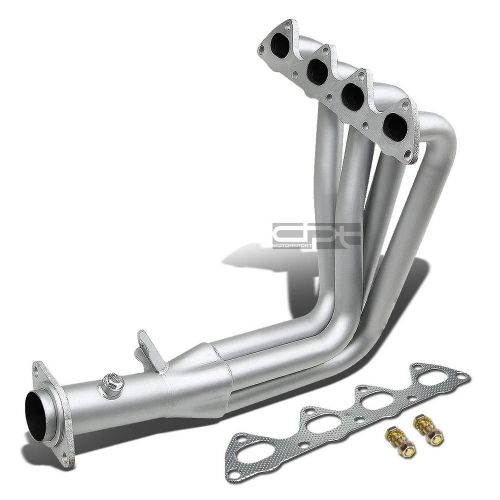 Acura integra gsr type-r dc2 honda crx del sol b16/b18 4-1 exhaust header silver