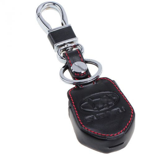 For xv forester outback 1pcs remote key fob holder case leather bag new