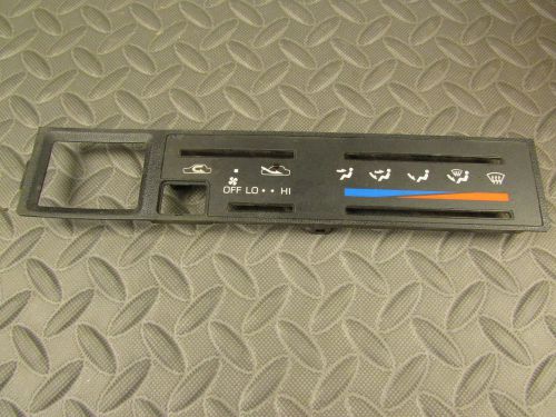 Toyota hilux pickup truck 4runner surf heater ac climate control display panel c