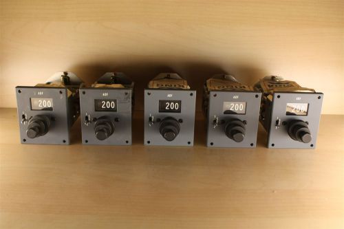 Lot of (5) king kfs-585b adf controls - 071-1067-01