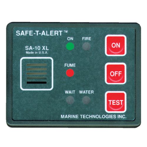 Safe-t-alert gas vapor alarm, fume, fire &amp; flood/bilge water detector # sa-10xl