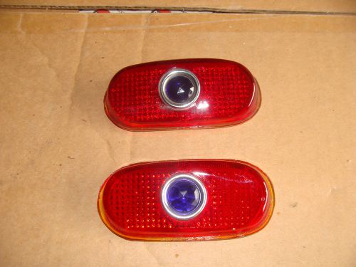 1940 chevy blue dot tail light lenses