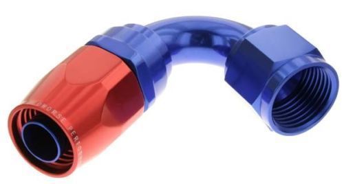 Redhorse performance 1120-08-1 -8an 120 degree hose end red/blue