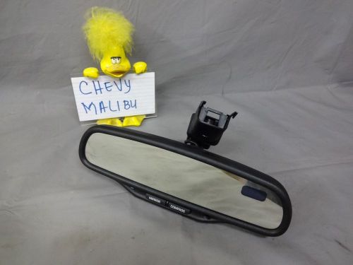 05 06 07 chevy malibu rear view mirror with compass oem