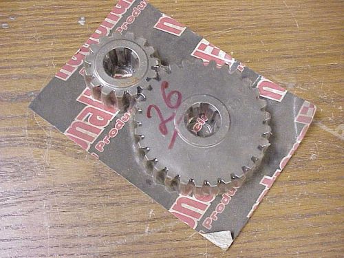 Vintage new national halibrand set #26 quick change rear end gears 6 spline j9