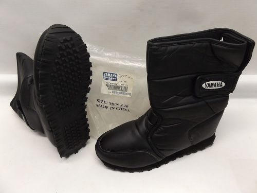 Nos yamaha sfw-98nyl-bm-10 snomobile boots mens size 10