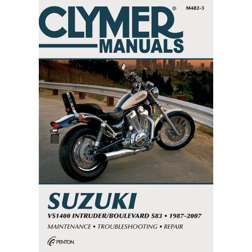 Clymer suzuki vs1400 intruder/boulevard s83 1987-2007  m482-3